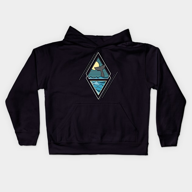 The Depths Below Kids Hoodie by NeonSunset